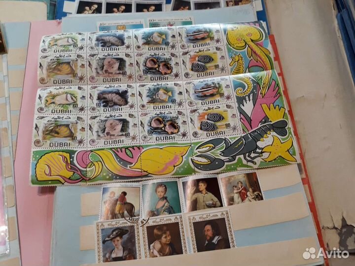 Марки коллекционные зарубежные более 21000 шт