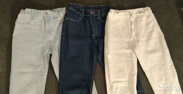 Джинсы H&M 3 пары