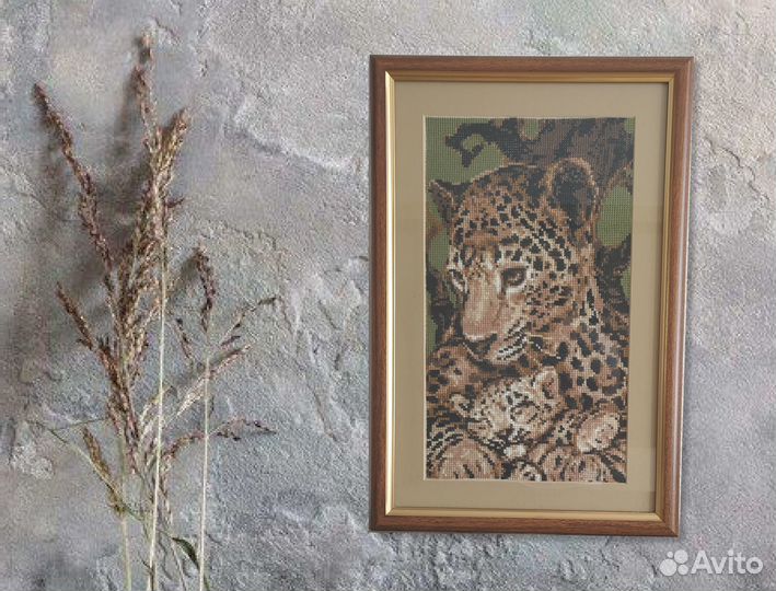 Картина вышитая крестом 