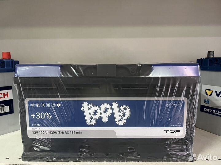 Аккумулятор 100 AH Topla Energy