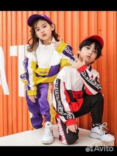 Спортивный костюм для девочки хип-хоп новый
