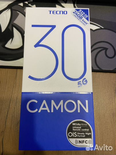 TECNO CAMON 30 5G, 12/512 ГБ