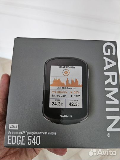 Велокомпьютер garmin 540 solar