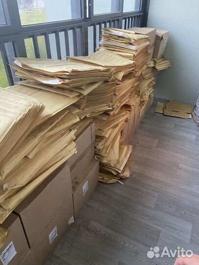 Почтовые крафт пакеты и коробки