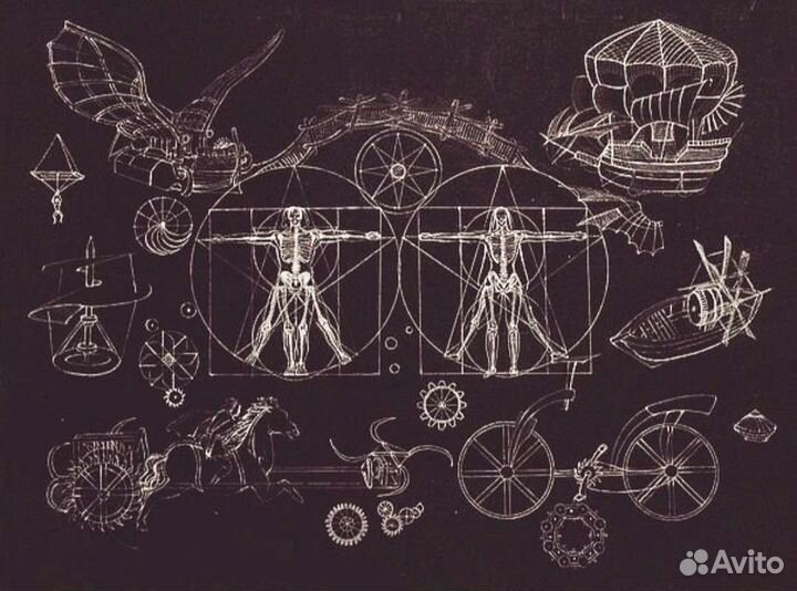 Картина хеллоуин с черепами, череп, формат а2