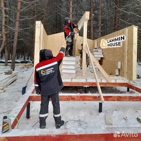 Домик для глэмпинга под ключ