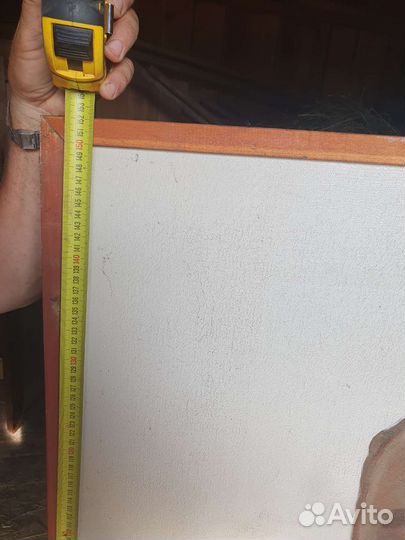 Портрет Ленина, маслом на холсте