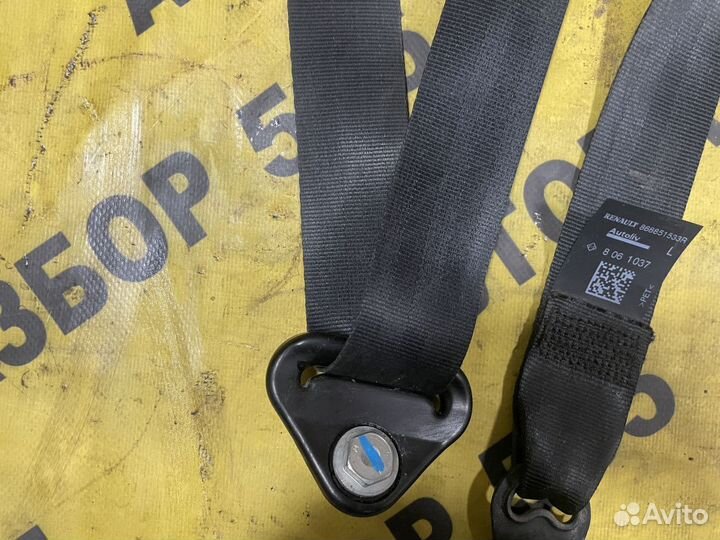 Ремень безопасности передний L Renault Duster