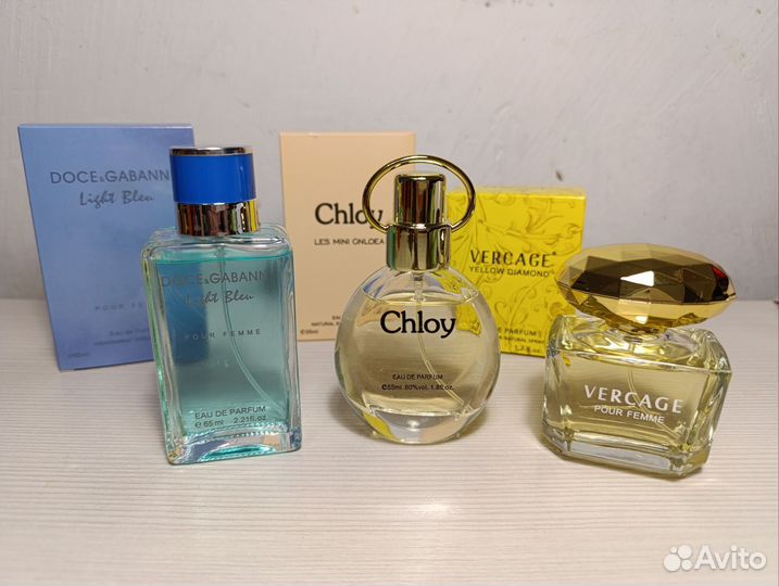 Духи набор 3шт женские