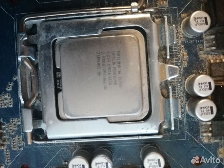 Комплект материнская плата +процессор 775 сокет