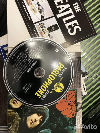 The Beatles фирменные диски CD