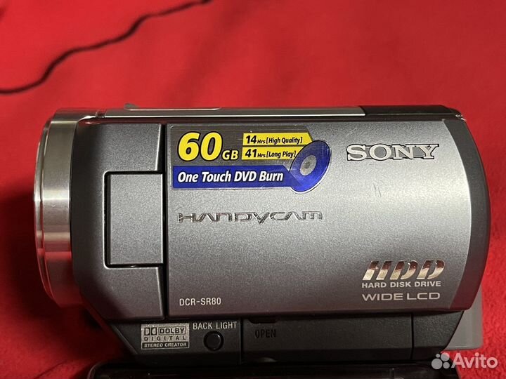 Видеокамера Sony DCR-SR80E
