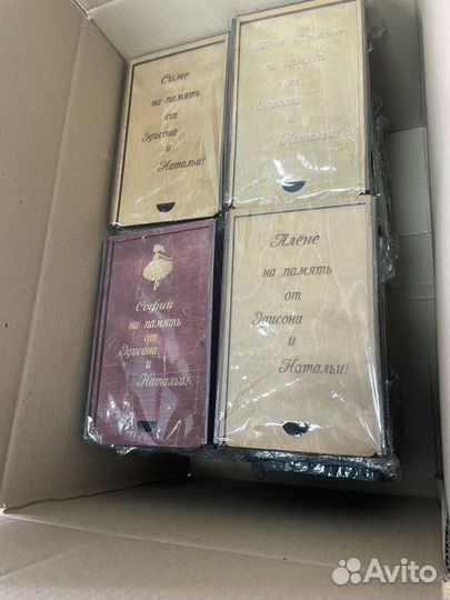 Коробка пинал из фанеры оптом