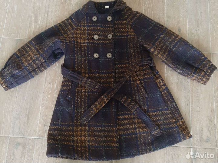 Пальто детское 140