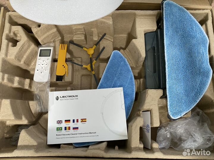 Моющий робот-пылесос Liectroux