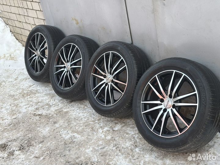 Колеса летние р16 4 100 литые