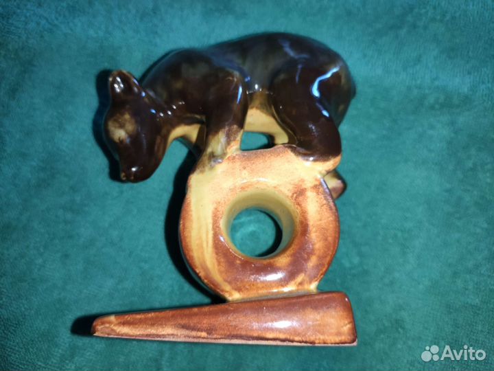 Медведь цирковой на колесе СССР