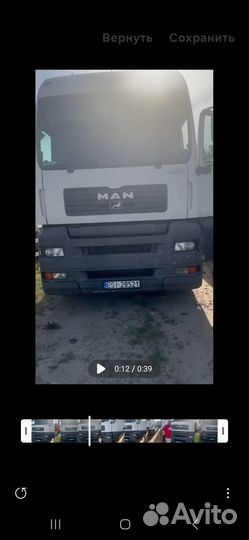 MAN TGA D 2066 LF 22 Euro 5 2007 г. машинокомплект