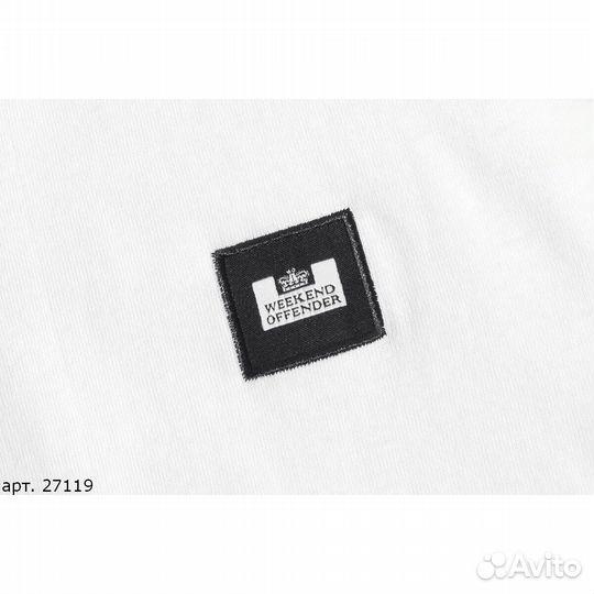 Футболка weekend offender белая