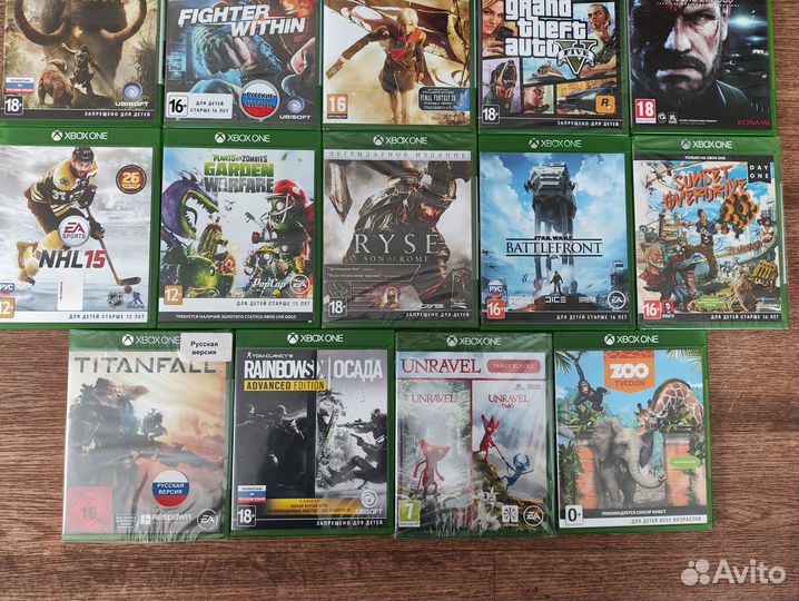 Коллекция Игр Для XBox One, XBox Series S/X