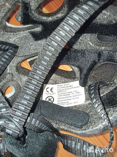 Шлем fila + защита ребенка