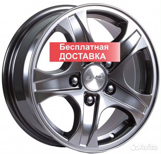 Диски Скад Калипсо Графит 6.5x16 5x130 ET 43 Dia 8