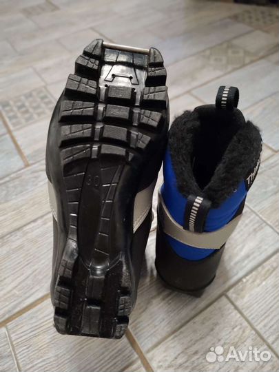 Ботинки для беговых лыж, размер 30