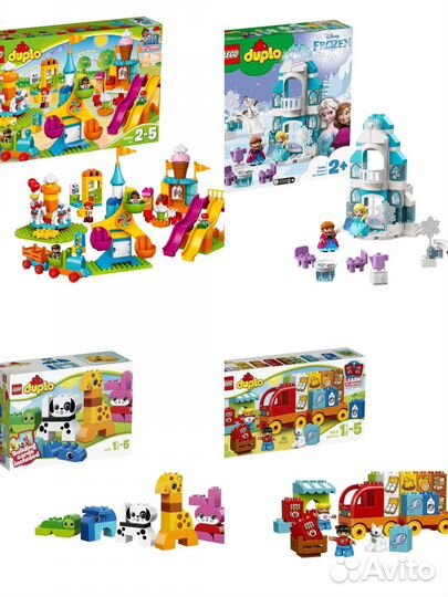 Конструктор lego duplo несколько наборов