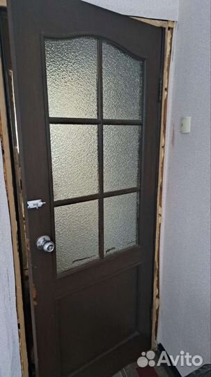 Межкомнатные двери бу 60 см 2штук 70см 80см