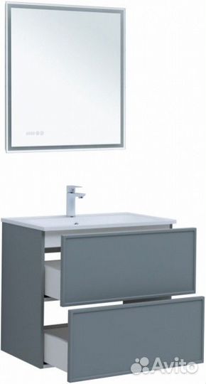 Мебель для ванной Aquanet Арт 75 мисти грин