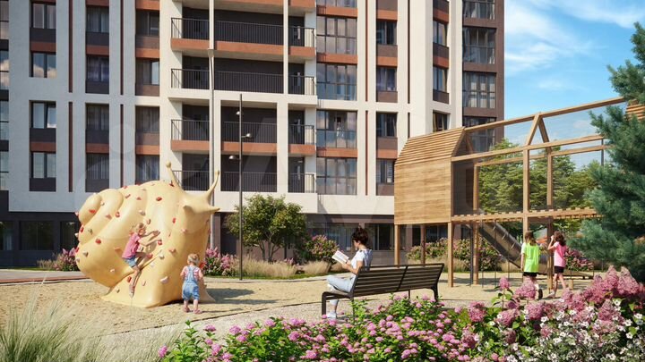 2-к. квартира, 54,8 м², 8/19 эт.