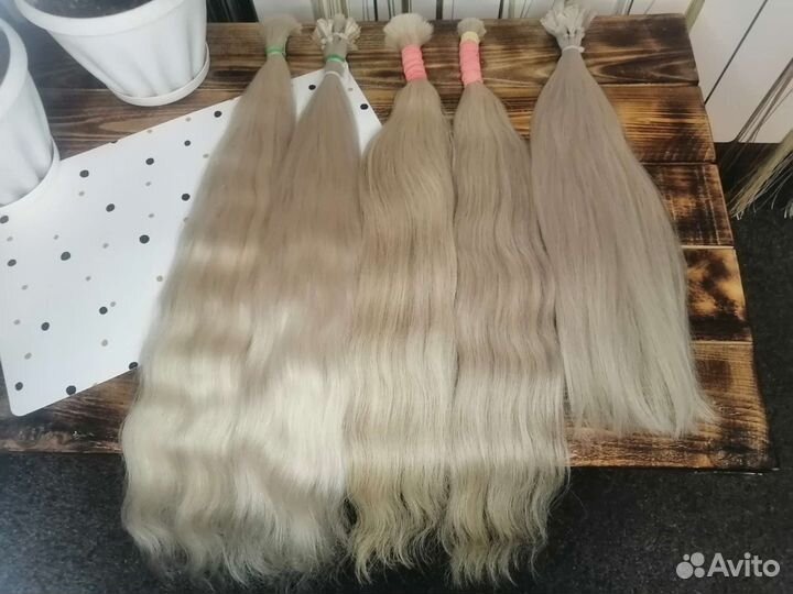 Волосы для наращивания 60 см натуральные