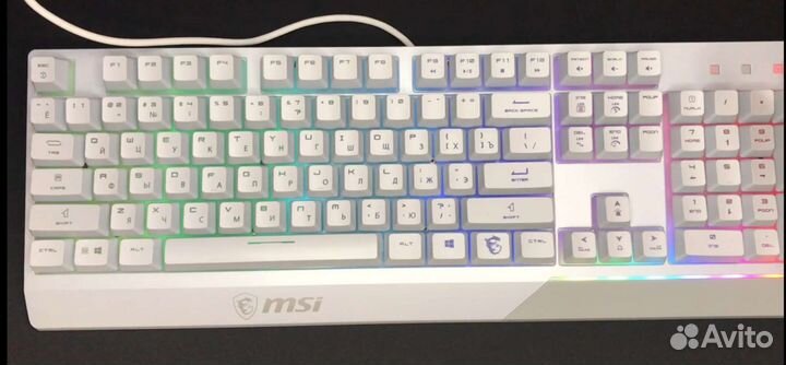 Механическая клавиатура клавиатура msi vigor gk30