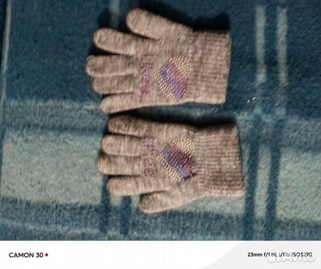 Шапки и перчатки для девочки