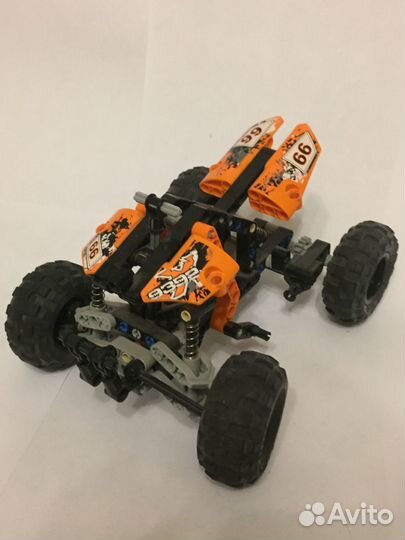 Конструктор lego technic мотоцикл и квадроцикл