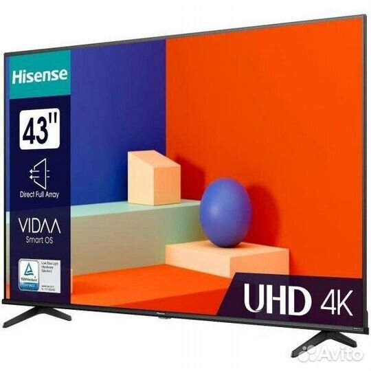 Телевизор Hisense 43A6K черный