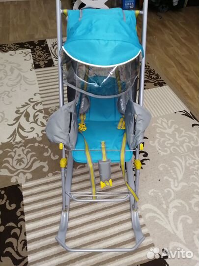 Зимняя детская коляска