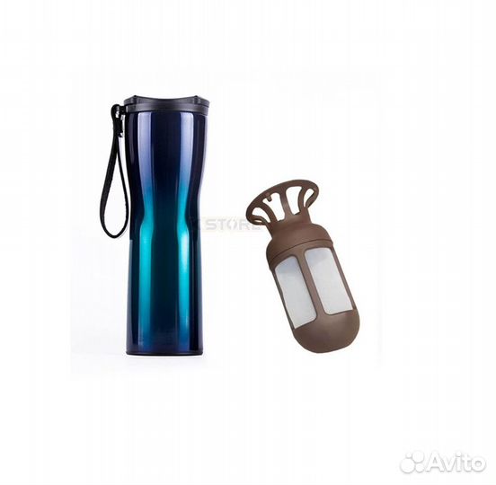 Умный термос Xiaomi Kiss Kiss Fish moka