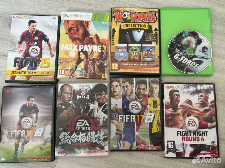 Диски на xbox 360