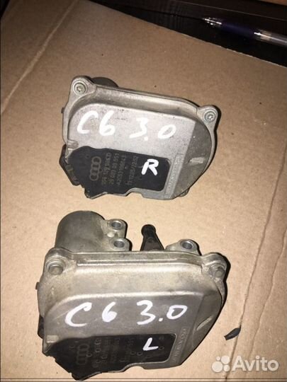 Ауди А6 С6 регулятор воздушной заслонки 059129086M