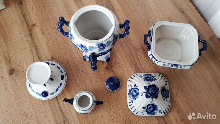 Комплект Гжель