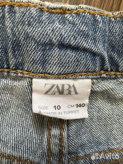 Джинсы zara для мальчика140