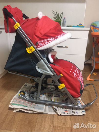 Санки коляска