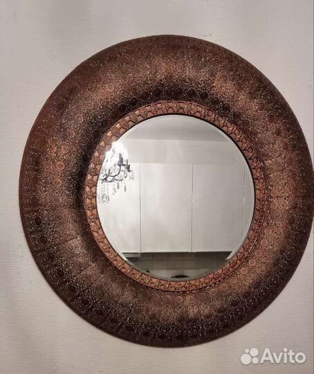 Зеркало эклектика бохо колониальный