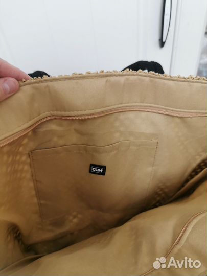 Сумка шоппер син