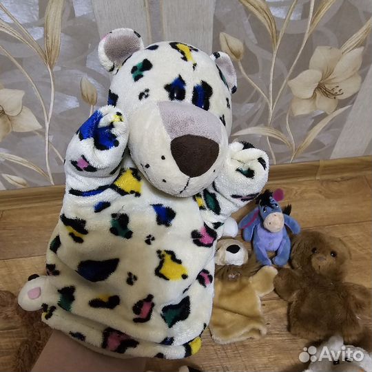 Игрушки кукольный театр. Мягкие игрушки