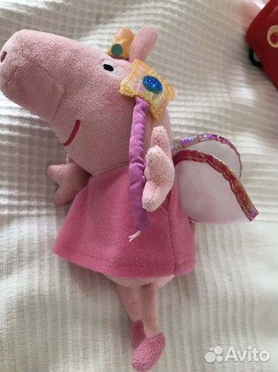Свинка пеппа мягкая