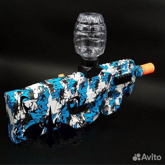 Автомат Р90 с орбизами с световой вспышкой