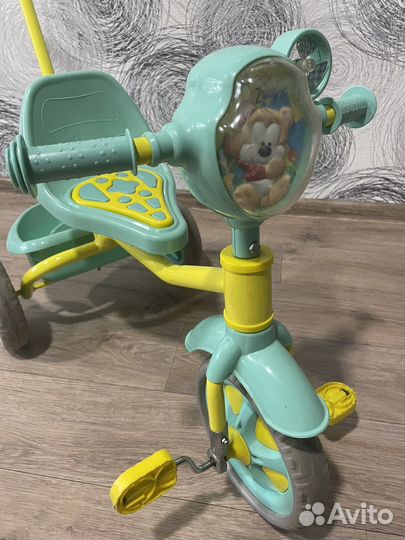 Велосипед детский трехколёсный