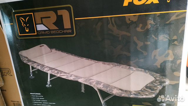 Раскладушка fox royale bedchair standard